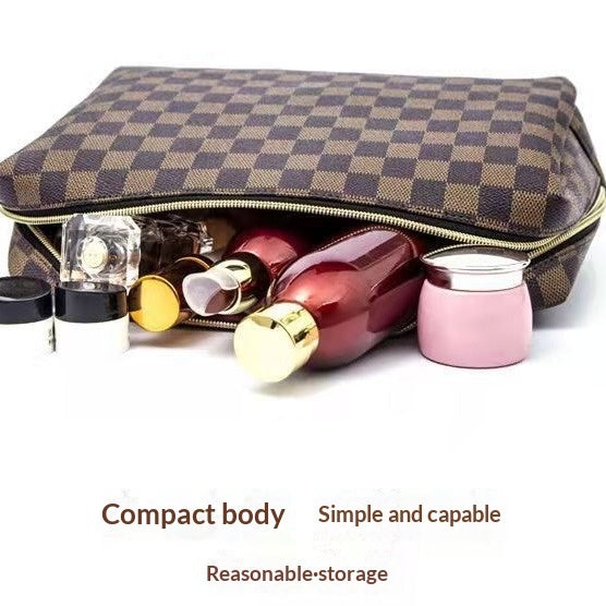 Premium Waterproof Makeup Toiletry Bag - Large Capacity Travel Organizer