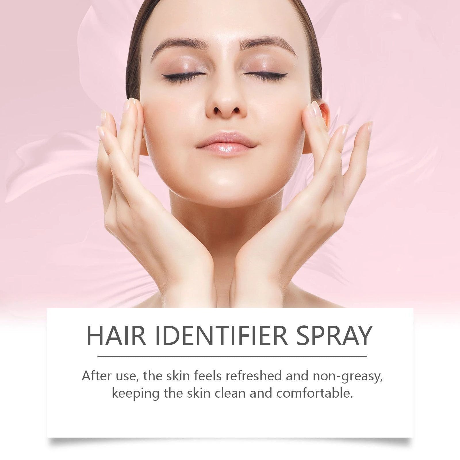 Hair Identifier Spray for Face Dermaplaning - Women's Grooming Tool